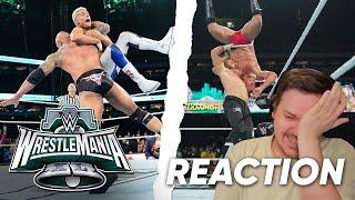 WWE WRESTLEMANIA 40 TAG 1 - Live Reaction  ABSOLUTER LACHFLASH 