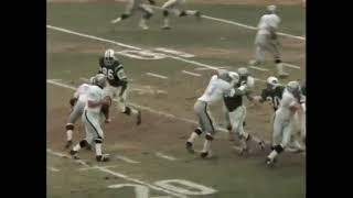 Warren Wells miracle catch - Oakland vs NY Jets Dec 6 1970 - NFL Action