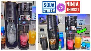 Ninja Thirsti vs SodaStream Sparkling Water Soda Maker