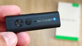 Обзор BlitzWolf BW-BR0 Pro - отличный Bluetooth приемник ► SBC AAC LL + микрофон
