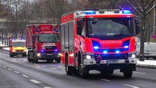 GASHAVARIE ️ Einsatzfahrten 》3× Sonderfahrzeuge  ELW-B uvm.  Berliner Feuerwehr  NBB