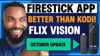 THIS  FIRESTICK APP  BETTER THAN KODI FLIX VISION OCTOBER NEW UPDATE 2024