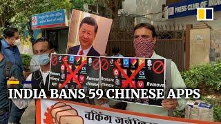 India bans dozens of Chinese apps including TikTok and WeChat after deadly border clash