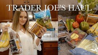 TRADER JOES HAUL with prices  healthy grocery ideas