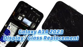 Galaxy A14 2023 DisplayGlass - Replacement Tutorial - Repair DIY