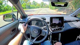 2024 Toyota Corolla Cross Hybrid SE Nightshade - POV Test Drive Binaural Audio