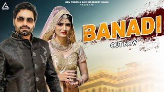 Banadi Official Video  Vicky Kajla  Rupali Malik  Sandeep Chandal  Haryanvi Song