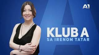 KLUB A sa Irenom Tatar 25.03.2021 gosti Prof. Velimir Rakočević i Vladan Bojić