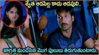 Gopichand Anushka Shetty  Telugu Movie Scenes  Best Comedy Scenes  Shalimarcinema