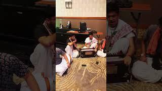 Hare Krishna mantra explosion with young kirtaneers from all over USA #harekrishnakirtan #music