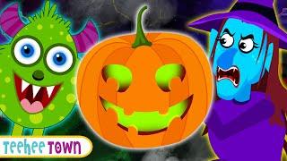 Midnight Magic Halloween Song  Spooky Scary Skeleton Songs For Kids  Teehee Town