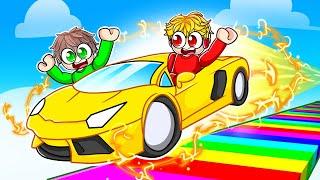 Becoming the FASTEST in Roblox Super Driving Race