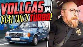 PROBEFAHRT mit 160PS - Fiat Uno Turbo - Ein Kandidat für das nächste FLUGPLATZ-RENNEN?