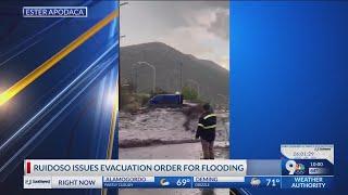 2nd day of flooding in Ruidoso forces evacuations