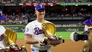 Nathaniel Lowe Gold Glove Bobblehead