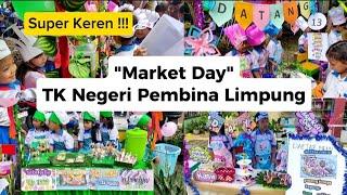 HEBOH MARKET DAY Anak Anak TK Negeri  Pembina Limpung karya-karya anak TK Cantik & Menarik 