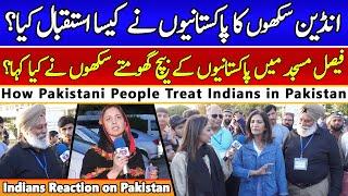 How Pakistani People Treat Indian Sikhs in Pakistan  Indians Reaction on Pakistan  Cyber Tv