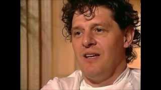 Marco Pierre White and apprentice Gordon Ramsay