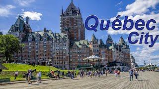 Walk Here Quebec City Canada Tour - Summer 2022 - 4K UHD