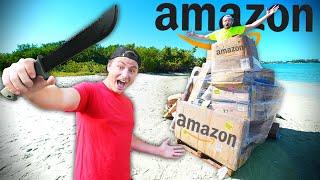 $1000 Amazon Pallet Survival Fishing Challenge 24 Hours