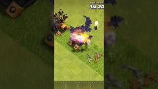 3 Max Bat Spells vs All Air Defence Levels  Who Will Win?  Clash of Clans #shorts #clashofclans