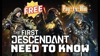 The First Descendant Free-to-Play On Steam  2024 New looter-shooter ARPG  First Look Gameplay