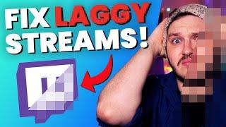 How To FIX Your Laggy Stream - Fix Dropped Frames Best Encoder And Bitrate Settings