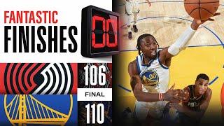 Final 408 CLOSE ENDING Trail Blazers vs. Warriors   December 6 2023