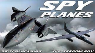 SPY PLANES SR-71 Blackbird And U-2 Dragonlady  Skunk Works Masterpiece Aircraft