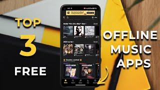 Top 3 Best Free OFFLINE Music Apps For Android & iPhone In 2023