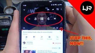 How To Disable X Button on Youtube App