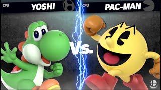 Yoshi VS Pac-Man