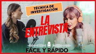 QUÉ ES LA TÉCNICA DE LA ENTREVISTA EN UNA INVESTIGACIÓN  DEFINICIÓN TIPOS Y VENTAJAS