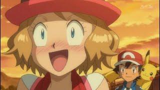 Serena Blushes On Ash