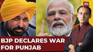 Newstrack With Rahul Kanwal War For Punjab Is Hotting Up  2024 Elections News