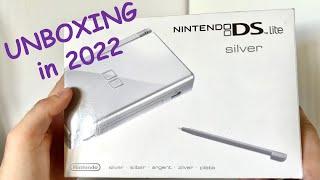 Unboxing eines Nintendo DS Lite in 2022 Kindheitserinnerung