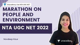 Marathon on People and Environment  Navdeep Kaur  Unacademy Live - NTA UGC NET