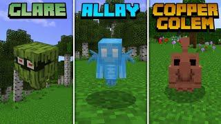 3 MOBS BARU  Addon GLARE ALLAY DAN COPPER GOLEM DI MCPE 