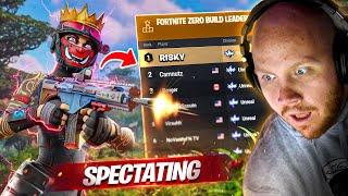 SPECTATING THE #1 ZERO BUILD SWEAT IN FORTNITE