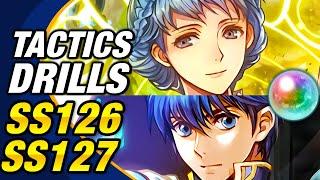 Fire Emblem Heroes - 1 ORB Tactics Drills Skill Studies 126 & Skill Studies 127 CYL5 FEH