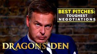 Best Pitches 4 of the Toughest Negotiations  Dragons Den
