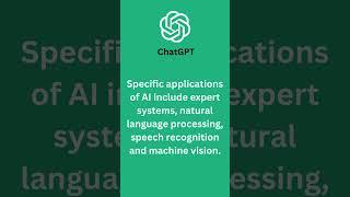 What is ChatGPT  What is Artificial Intelligence or AI #shorts