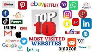 Top 10  Most Visited Websites In The World