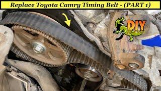 Replace Toyota Camry 2.2L Timing Belt - PART 1