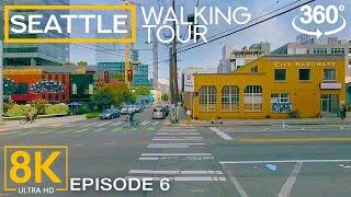 Virtual Walking Tour in Seattle - Exploring the Streets of Emerald City in 8K 360° VR - Part 6