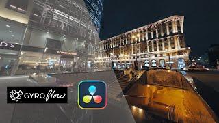 DJI Osmo Action 4 Night Video Stabilization  Editing Color Grading