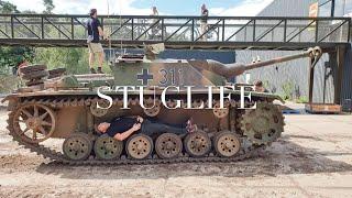 #7 STUGLIFE - Driving the Sturmgeschütz III Ausf. G - IN- and outside VIEW