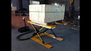 Bàn Nâng Chữ U - Bàn Nâng Điện Hình U - Bàn Nâng Pallet Chữ U - Bàn Nâng Thủy Lực Tại HCM