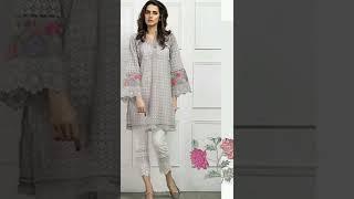 causal dress design 2022eid collection 2022 #fashion #short #casualdress #2022#dress #eid #eid2022