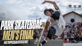 SUPER CLOSE FINAL  Park Skateboarding Mens Final Highlights #OlympicQualifierSeries